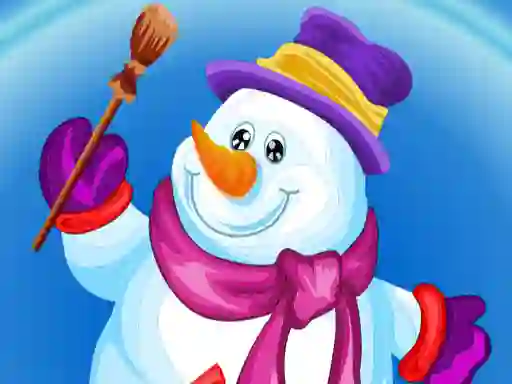 Jwèt Snowman Dress up sou entènèt