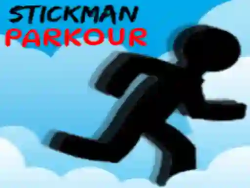 Jwèt Stickman Parkour sou entènèt