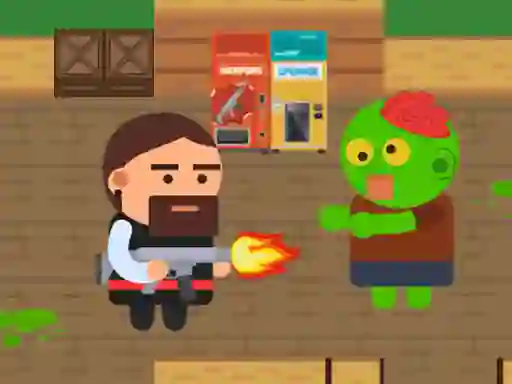 Jwèt Zombie Attack sou entènèt