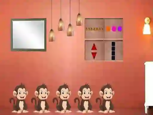 Jwèt Monkey Escape sou entènèt