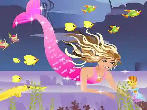 Jwèt Mermaid chage princess sou entènèt