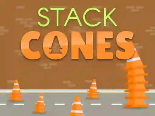Jwèt Stack Cones sou entènèt