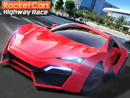 Jwèt Rocket Cars Highway Race sou entènèt