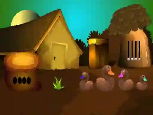 Jwèt Brown Land Escape sou entènèt