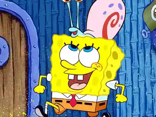 Jwèt Sponge Bob Slide sou entènèt