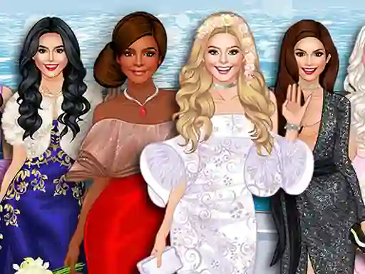 Jwèt Barbie Dress Up sou entènèt