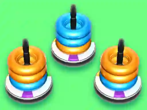 Jwèt Hoop Stack Color ring sou entènèt