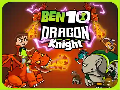 Jwèt Ben 10 Dragon Knight sou entènèt