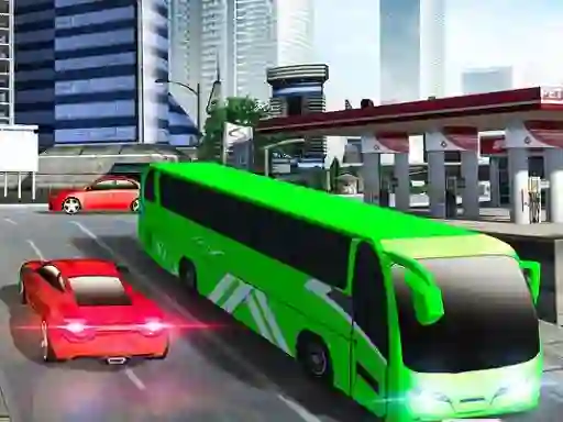Jwèt Bus Simulator City Driving sou entènèt