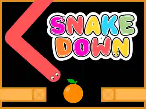 Jwèt Snake Down sou entènèt