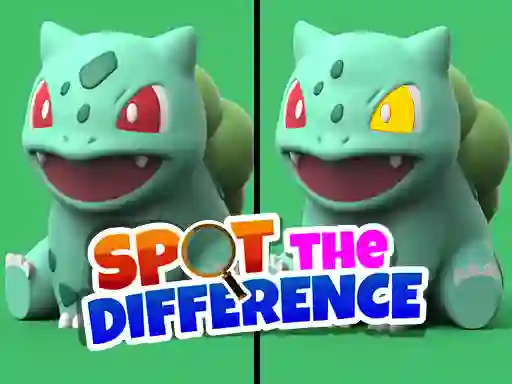 Jwèt Pokimon Spot the differences sou entènèt