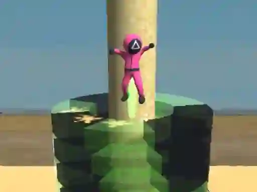 Jwèt Glass Challenge Squid Game sou entènèt