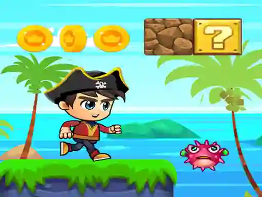 Jwèt Pirate Run! sou entènèt