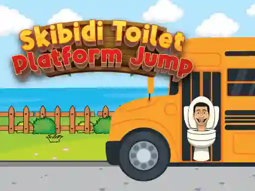 Jwèt Skibidi Toilet Platform Jump sou entènèt