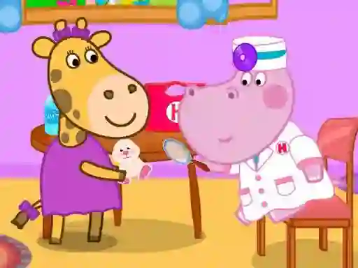 Jwèt Hippo Toy Doctor Sim sou entènèt