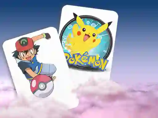 Jwèt Pikachu Memory Card Match sou entènèt