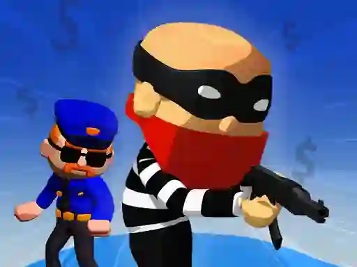 Jwèt Bank Robbery Puzzle Shooter sou entènèt