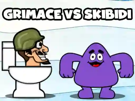 Jwèt Grimace Vs Skibidi sou entènèt