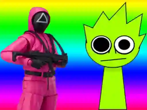 Jwèt Squid Sprunki Shooter Game 2 sou entènèt