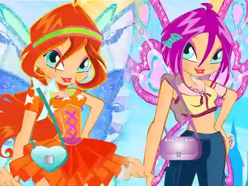 Jwèt Winx Stylish Dress sou entènèt