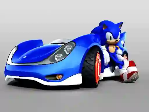 Jwèt Sonic Wheelie Challenge sou entènèt