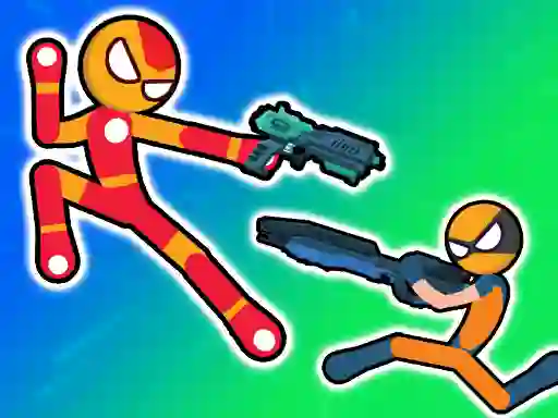Jwèt Stick Duel Battle Hero sou entènèt