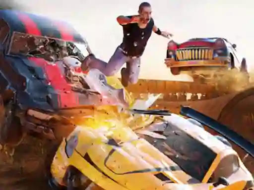 Jwèt Multiplayer Car Crash Simulator sou entènèt