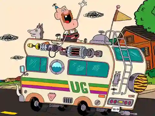 Jwèt Uncle Grandpa Hidden sou entènèt