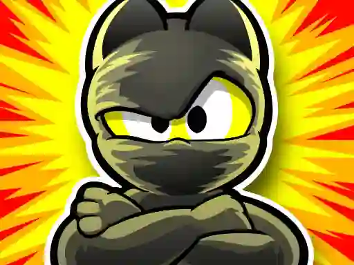 Jwèt Ninja Hero Cats sou entènèt