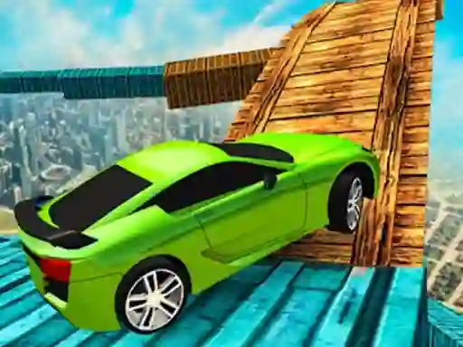 Jwèt Old Car Stunt Sim sou entènèt