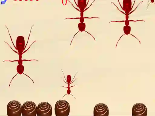 Jwèt Smash All Ants sou entènèt