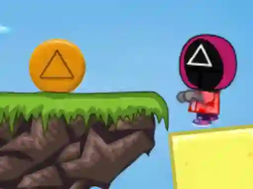 Jwèt Squid Gamer Collect Candy 2D sou entènèt