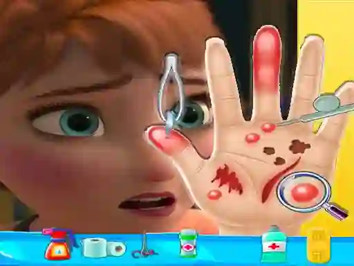 Jwèt Anna hand doctor sou entènèt