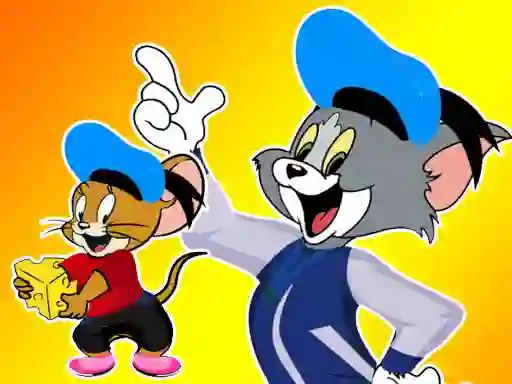 Jwèt Tom Jerry Dress Up sou entènèt