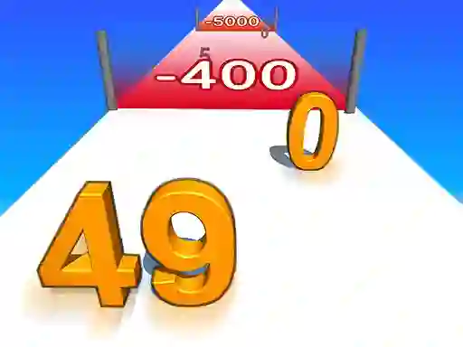 Jwèt Math Runner Combine Number sou entènèt