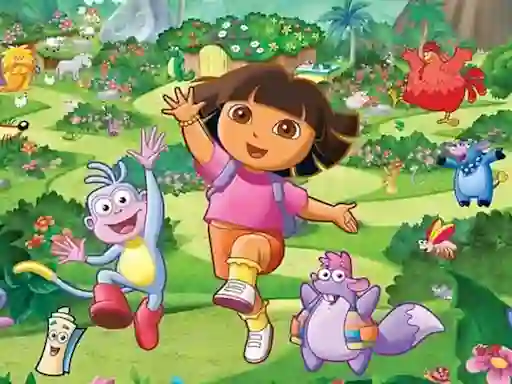 Jwèt Dora memory cards sou entènèt