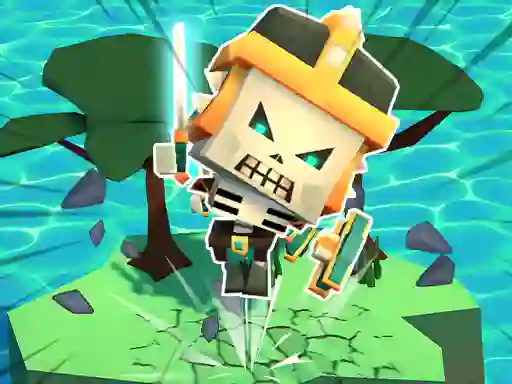 Jwèt Island Battle 3D sou entènèt