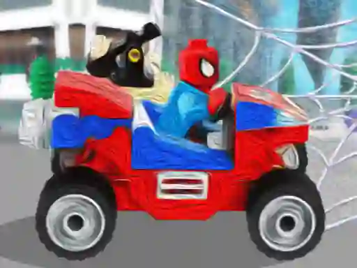 Jwèt Lego Spiderman Adventure sou entènèt