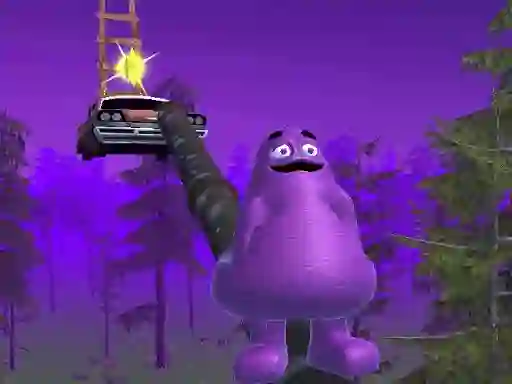 Jwèt Grimace Only Up! sou entènèt