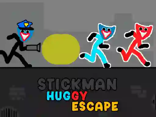 Jwèt Stickman Huggy Escape sou entènèt