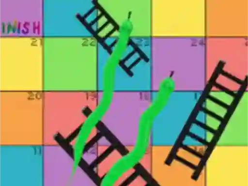 Jwèt Snakes and Ladders sou entènèt