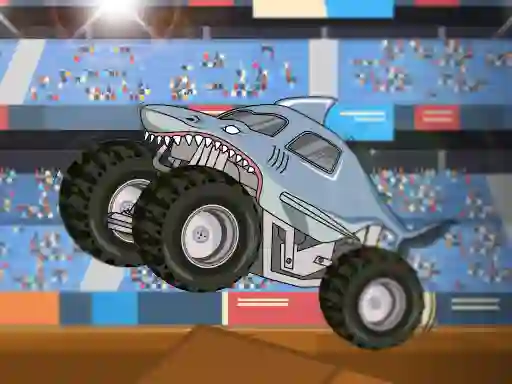 Jwèt Monster Truck Race Arena sou entènèt