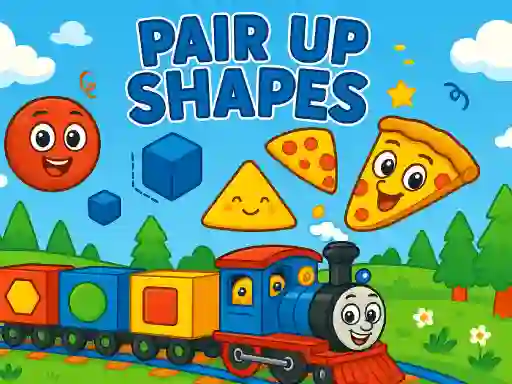 Jwèt Pair Up Shapes sou entènèt