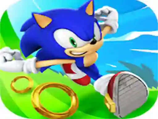 Jwèt Sonic run sou entènèt