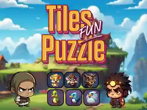 Jwèt Tiles Puzzle Fun sou entènèt