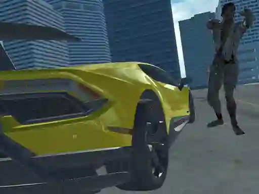 Jwèt Supercars zombie driving 2 sou entènèt