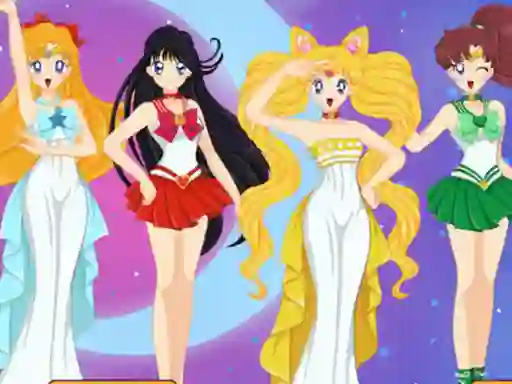 Jwèt Sailor Moon Character Creator sou entènèt