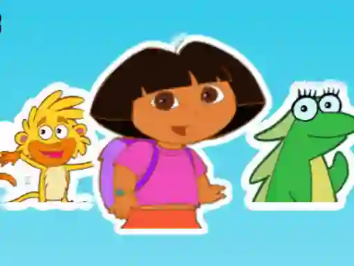 Jwèt Dora Match3 sou entènèt