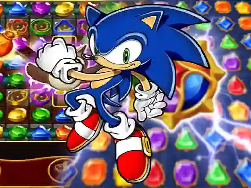 Jwèt Sonic Gold Match 3 sou entènèt