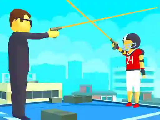 Jwèt Ragdoll Shooter 3D sou entènèt